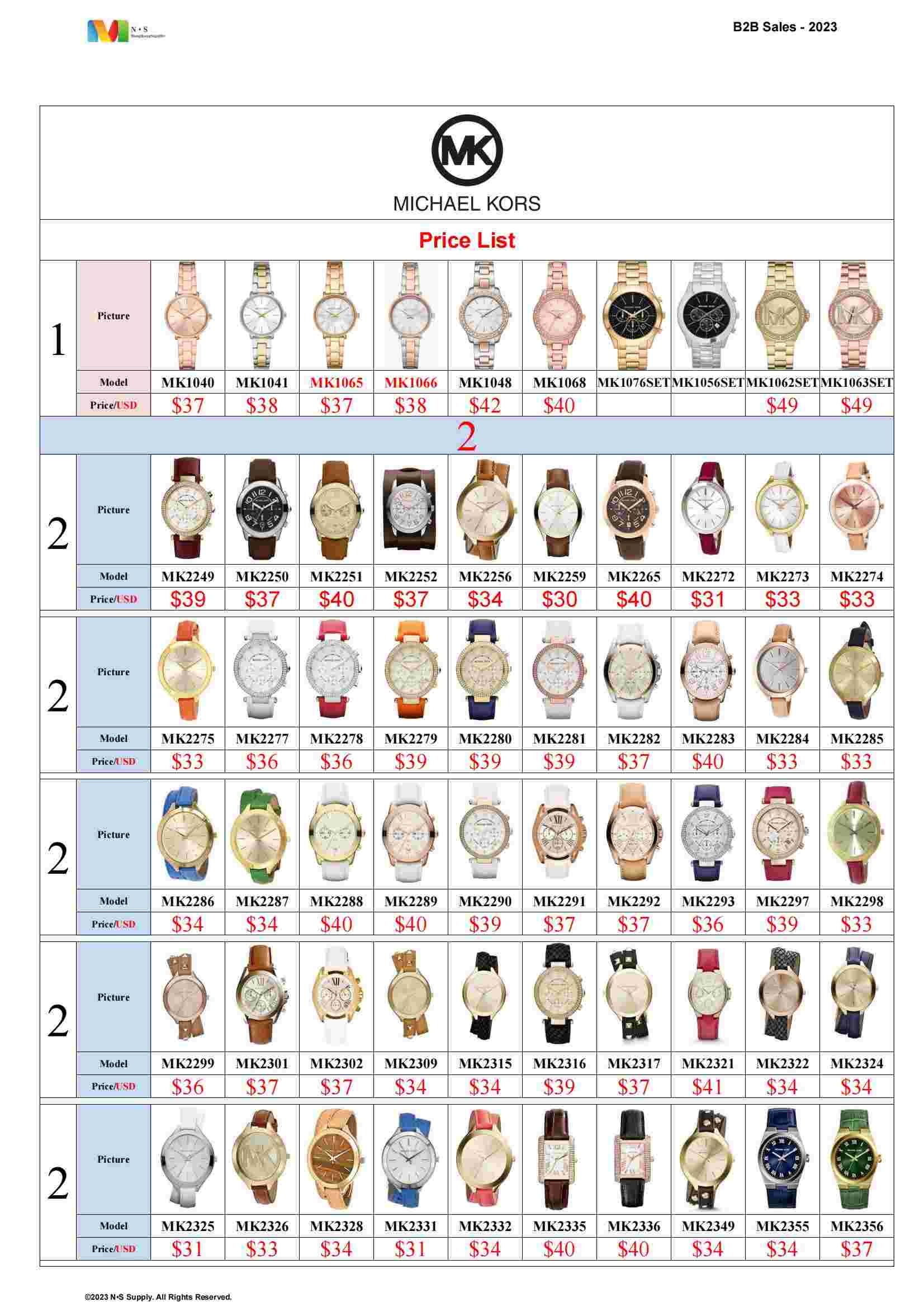 Michael Kors watches