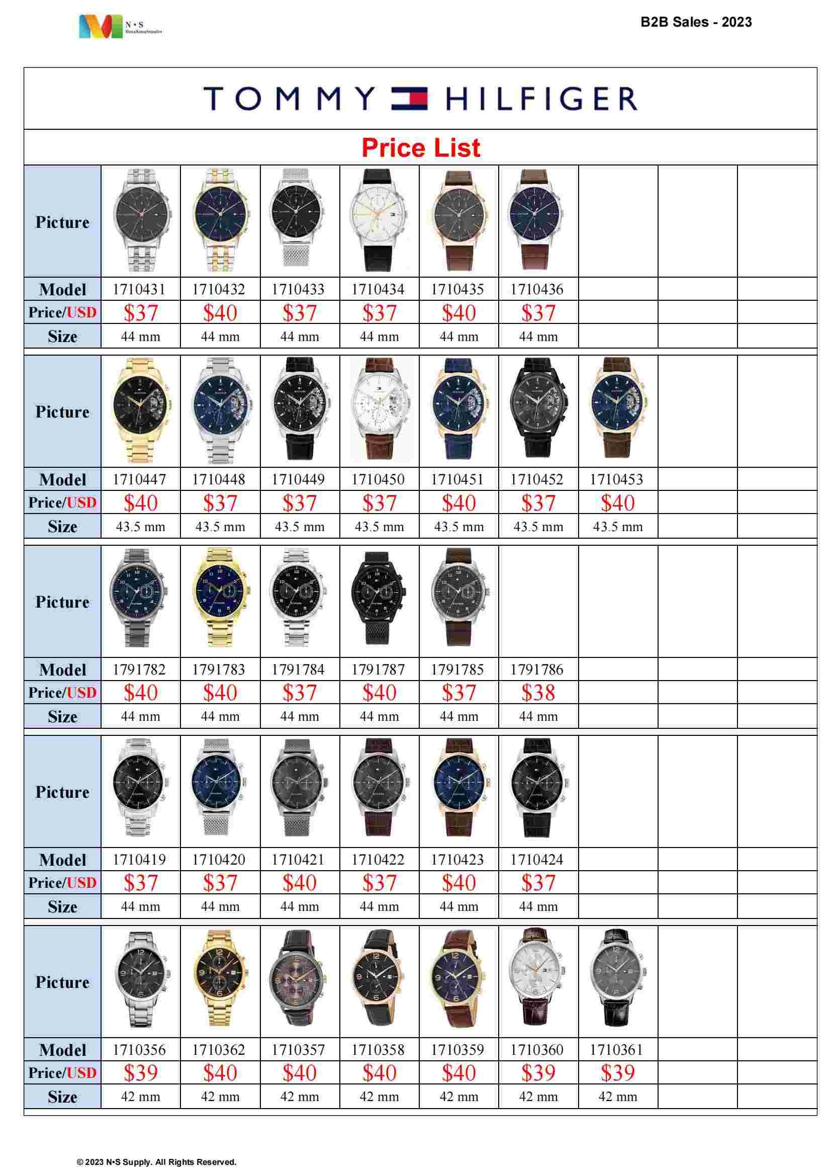 Tommy Hilfiger watches